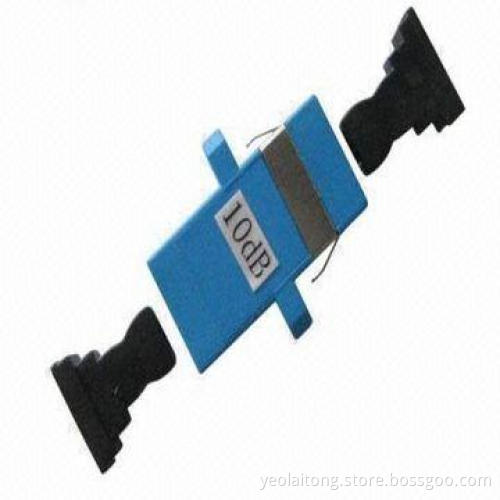 SC MF fiber-optic attenuator, simple and reliable structure
